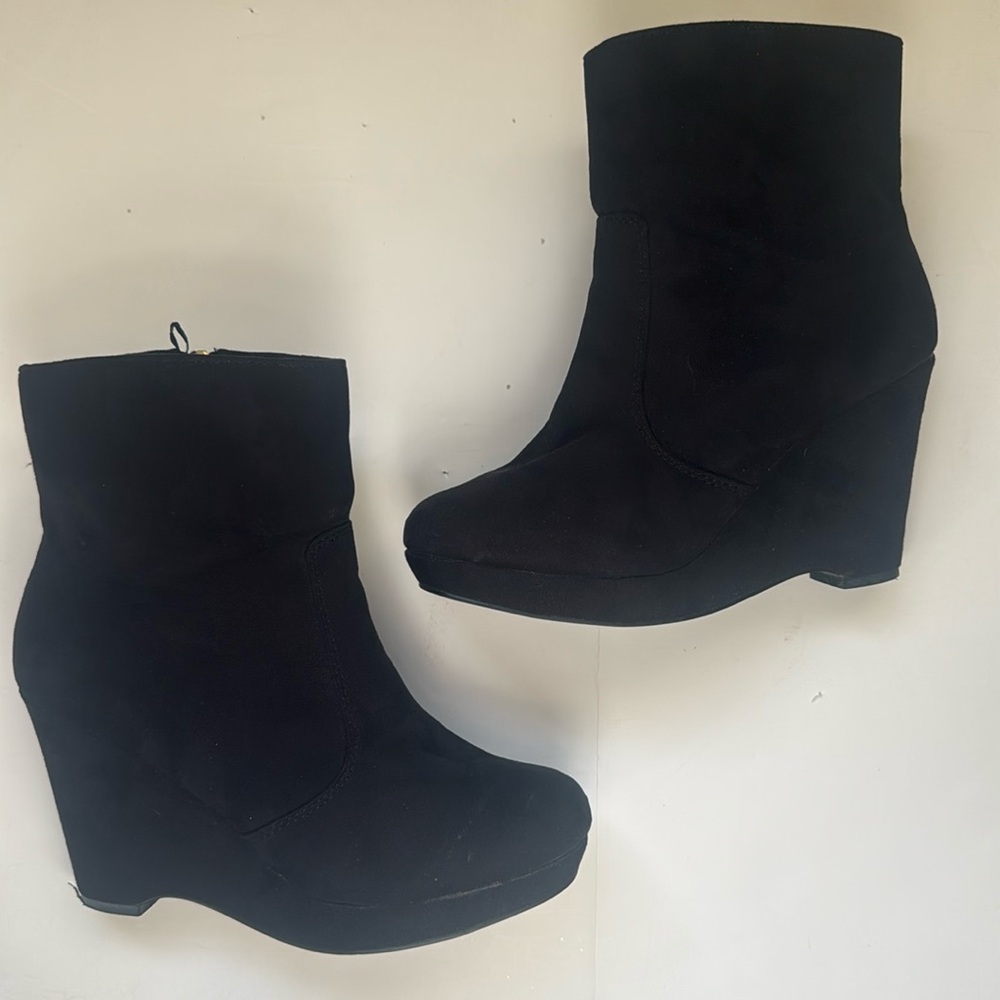 H&M wedge booties